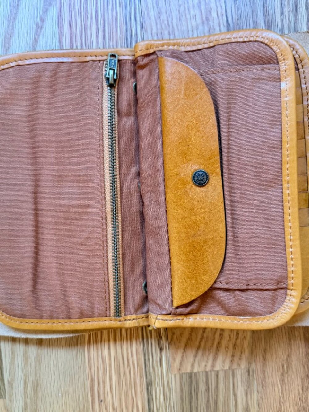 Old Trend wallet - "Nomad Organizer" - Chestnut Brown - new without tags - Picture 3 of 8